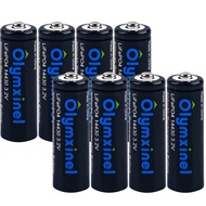 14430 3.2 Volt Rechageable Solar Battery - 4/5AA 500mAh LiFePO4 Battery for Outdoor Solar Lights,Too