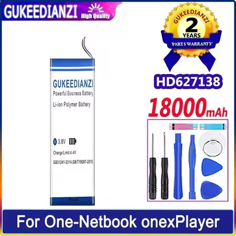 Large Capacity Replacement Batteries 13500mAh/18000mAh For One-Netbook onex Player mini onexPlayer 5