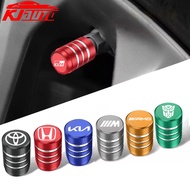 4pcs Car Alloy Wheels Tire Valve Caps Tyre Stem Covers Airdust Plugs Cap for Toyota Honda Mitsubishi