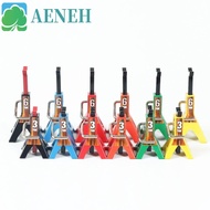 AENEH Metal Jack Stands, Lift Pair Rack Model Parts Simulation Jack Stands, 3 Ton 6 Ton Truck Tire C
