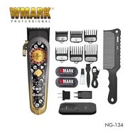 WMARK Wireless charging hair clipper 440C stainless steel powder metallurgy blade hair clipper elect