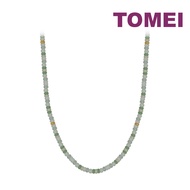 TOMEI [Online Exclusive] Abacus Bead Jade Necklace