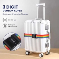 Password Suitcase Belt Padlock