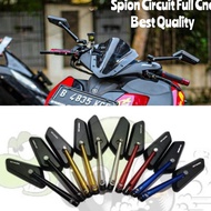 (V男I7- ) Circuit Mirror Motorcycle Mirror Circuit Full CNC Universal Nmax Pcx Aerox Lexi Ninja Vixio