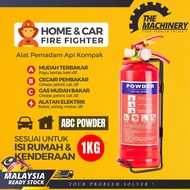 1kg Portable Fire Extinguisher Fire Fighter Alat Pemadam Api Kereta Fire Extinguisher Car ABC Powder