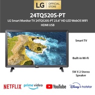 LG Smart Monitor TV 24TQ520S-PT 23.6'' HD LED WebOS WIFI HDMI USB