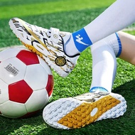 Spring and Autumn Children's Broken Nails Velcro Football Shoes Boys Long Nails Training Middle Chil