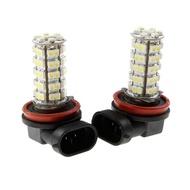 2 PCS For 9006 68 LED Bulb Car Auto HB4 9006 Fog Headlight High Power Lamp Bulb 3528SMD