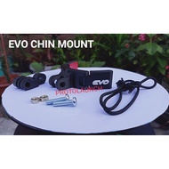 Local Stock✘EVO Chin mount Fit to any evo helmets Design By PROTOLAUNCH / Motor Accessories