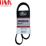 Gates Belt 5PK 1150 Premium (Honda City, Mazda 626) (Code: Gates 5PK 1150 P)