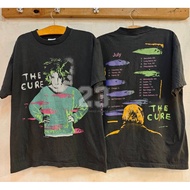 [23] The Cure North America tour '92 Bio Washed vintage shirt Rock Band