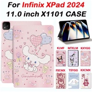 For Infinix XPAD 11'' FHD+ Fashion cartoon Cute High Quality Leather Cover Infinix XPad 4G LTE+ WiFi