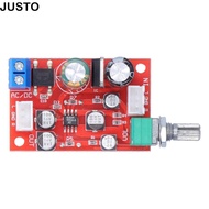 JUSTO AD828 Amplifier Board, Stereo Audio AD828 Chip Preamplifier Board, Volume Control DC9-24V/AC8-