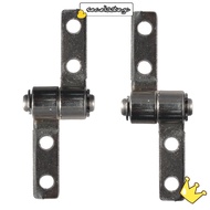 SECELPH Small Metal Damping Hinge, Sliver Metal Steel 360 Degree Torque Hinge, Durable Torque Shaft 