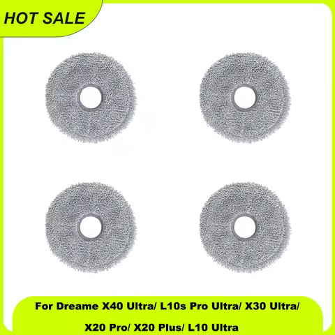 Mop Pad for Dreame L40 Ultra, X40 Ultra, X30 Ultra, L10s Pro Gen 2, X30 Pro Plus, X30 Pro Ultra, L20