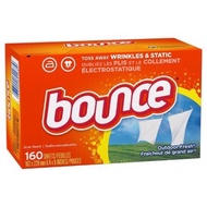 Bounce clothes scented paper 160 sheets, genuine American product