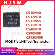 5PCS CS10N40 CS12N70 CS12N65 CS35N10 CS48N78 CS90N08 CS120N08 CS12N65A8H TO-220 MOS Field-Effect Tra