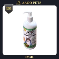 Pet Ganick Flea & Tick Shampoo 225ML (For Dog & Cat) AAOO