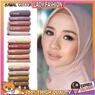 HOT SALE  Color Tudung Bawal Cotton Bidang 45 / Bawal Cotton / Tudung Bawal / Tudung Murah / Tudung 