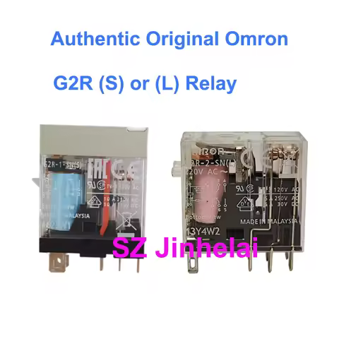 10pcs Authentic Original Omron G2R-2- G2R-1-SN SND SNI SNDI (S) (L) 24VDC 220VAC Relay AC220 DC24(S)