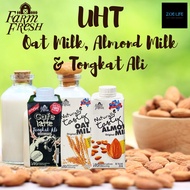 [ DEALER PRICE ] UHT Farm Fresh Almond, Oat Milk &amp; Tongkat Ali 200ml Minimum order 24pcs