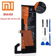 แบตเตอรี่ BM4M สำหรับ Xiaomi Mi 10 Pro 5G BM4N สำหรับ Xiaomi Mi10 5G ของแท้โทรศัพท์ Bateria แบตเตอรี