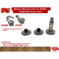 E8 Arm Mini Motor Autogate Accessories / spare parts - Arm Mini Gear Set (E3000 / E3300)