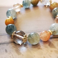 滿月MU-200-258~黃髮晶.藍兔毛.魔鬼鈦晶