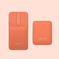 Delux Pocket Folding Mouse Wireless bluetooth Ultra Slim Portable Silent Multi-functional Mice 0.985
