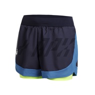 Asics กางเกงเทนนิสผู้หญิง Womens Match Short | Midnight/Hazard Green ( 2042A253-403 )