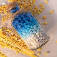 紙星星瓶子 紙星星花束