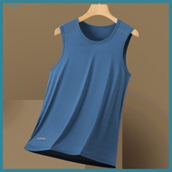 Soft Fabric Men Gym Shirt Lightweight Men Tank Top Men's Quick Dry Sleeveless Sports T-shirt for Gym