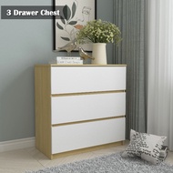 Brightening Stars Chest of Drawer with 3 Layer Drawer Storage 3 Tier Drawer Chest 3 Tier Laci Almari