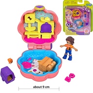 Original Mat Polly Pocket Girls House Dolls Big Million World Treasure Box Luxury Car Travel Suit Gi