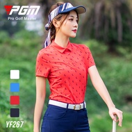 [Golfsun] Genuine PGM short sleeve golf Shirt - YF267