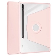 เคส Samsung เคสฝาพับ ฝาหลังใส หมุนได้ 360° ซัมซุง แท็ป เอ8 (10.5)Galaxy Tab S6 Lite s10lite A8 A9 A1