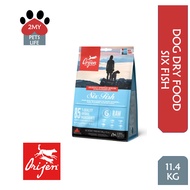 ORIJEN SIX FISH DOG DRY FOOD 11.4KG
