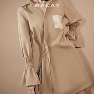 WACAY - Janice Dress เดรส กระเป๋าหนัง (ลอตสุดท้าย ไม่ผลิตเพิ่ม)