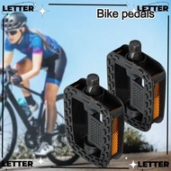 LET 1 Pair E-bike Folding Pedals Aluminum Alloy Foot Pegs Cycling Supplies Scooter Parts