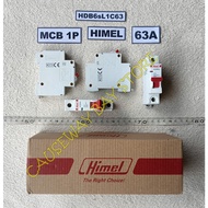 Mcb 1 PHASE 63A HIMEL SNI