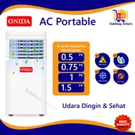 PENAWARAN TERBATAS! ONIDA AC 1/2 PK.AC Portable 1/2 PK / 3/4PK/1PK/1.5PK/2PK.Low Watt.Baru.Pendingin