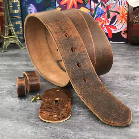 Super Wide 4.3CM Leather Belts Without Buckles Men Belt Ceinture Mens Leather Belts Without Buckles 