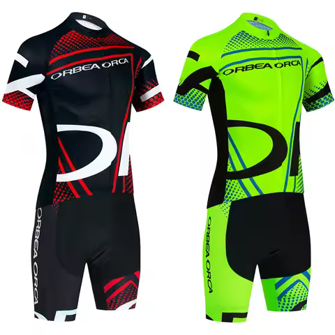 2024 ORBEA ORCA Cycling Team Jersey Pro Bike Jersey Shorts Set Ropa Ciclismo Men Women Summer Road R