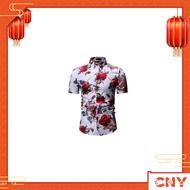 Kemeja Batik Lelaki Kemeja Bunga Shirt Batik Code-68