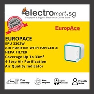 EuropAce EPU 3302W Air Purifier with Ultra Ion Plasma Filter