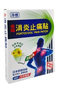幸福消炎止痛貼 24 片 Fortune FOR001