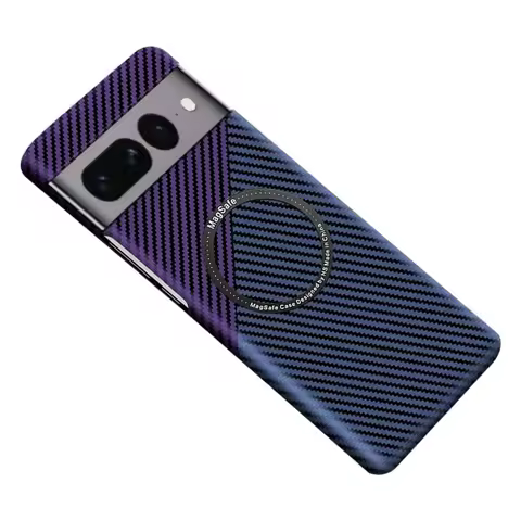 2025 New Luxury Carbon Fiber Texture Pattern Magnetic Ultra Slim Case For Google Pixel 8 9 10 Pro Ma