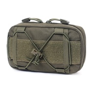 Outdoor Molle Horizontal Management Bag Compact 1000D Utility EDC Tool Kit