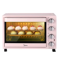 midea oven pink 35L  with free gift