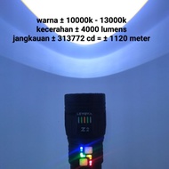 Senter Super Terang Leyoya Z2 60 Watt ± 4000 Lumens